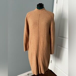 Banana Republic Tan Midi Dress